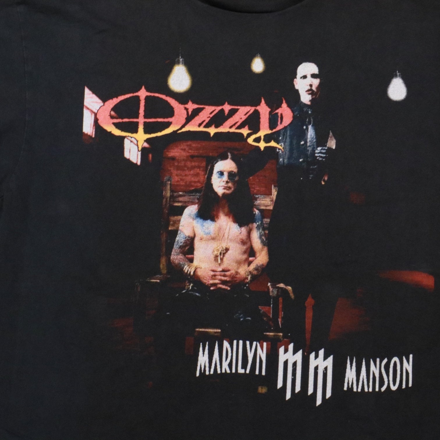 Ozzy/Marilyn Manson 2003 - Graphic Tee - L