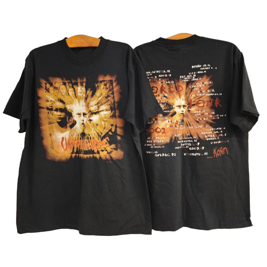 Y2K KORN World Tour 2002 Tee
