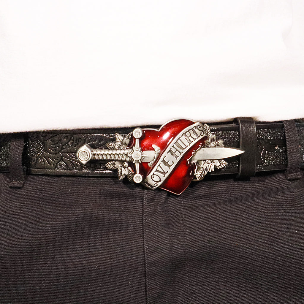 Love Hurts Buckle