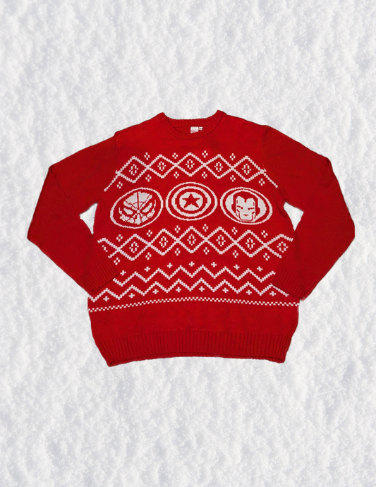 Marvel Superhero Christmas Sweater
