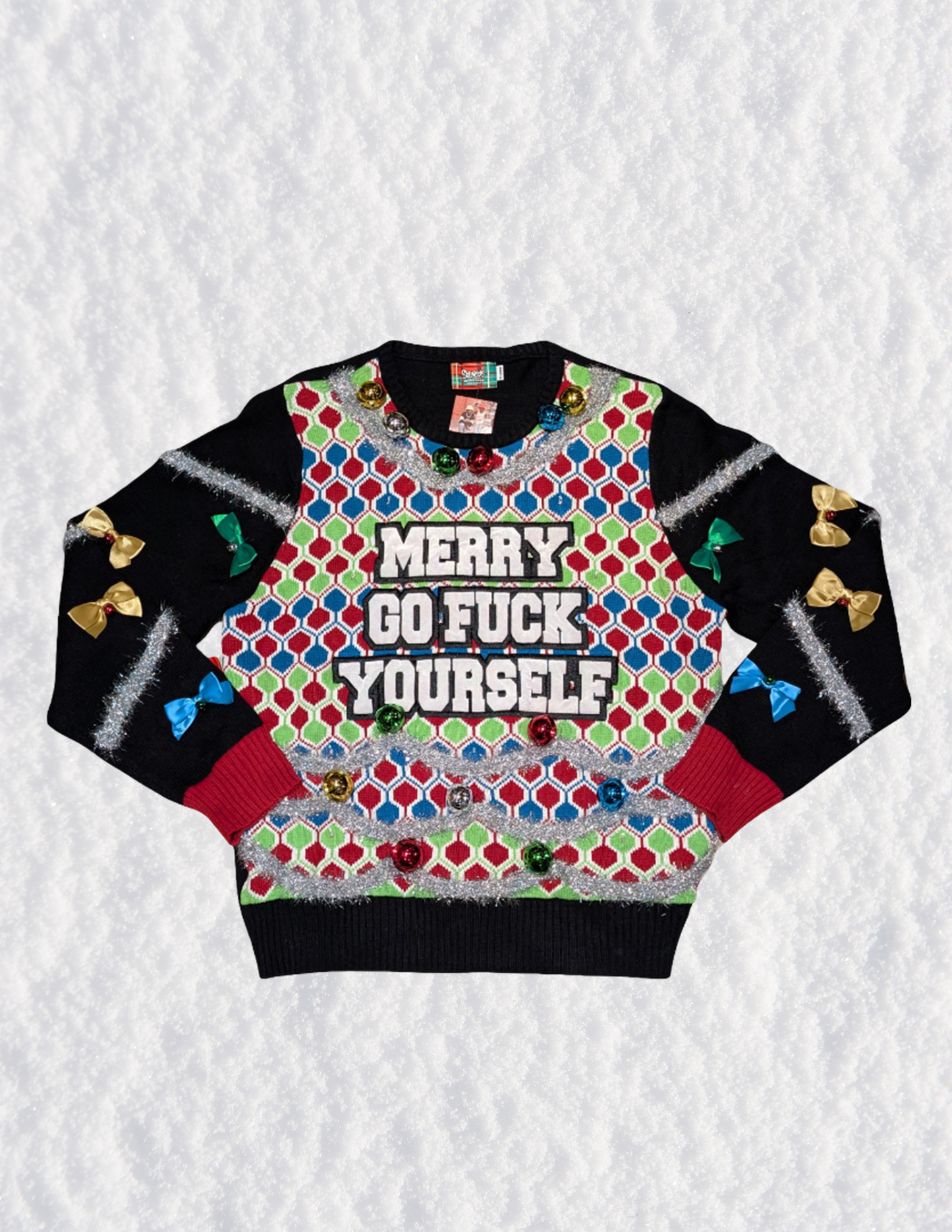 Merry Go F____ Yourself Christmas Sweater