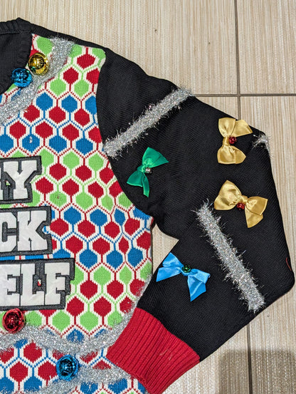 Merry Go F____ Yourself Christmas Sweater