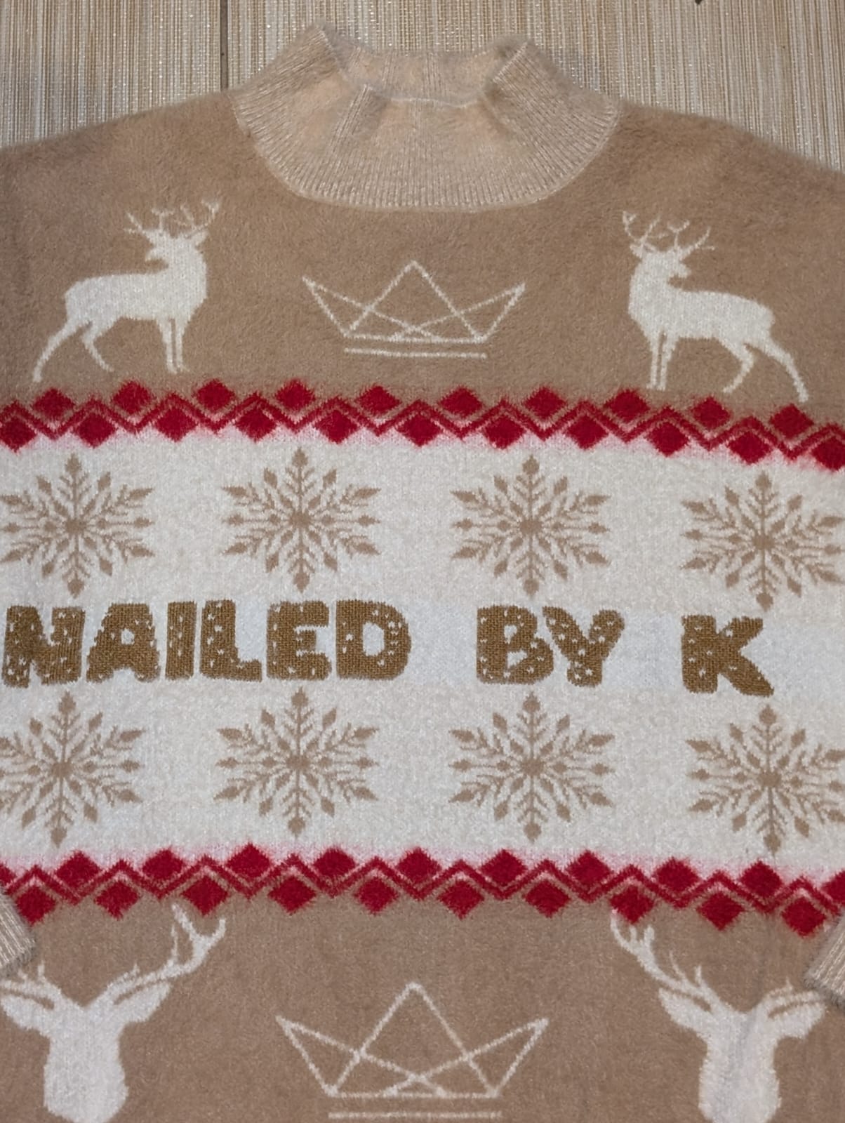 Nailed by K Christmas Sweater