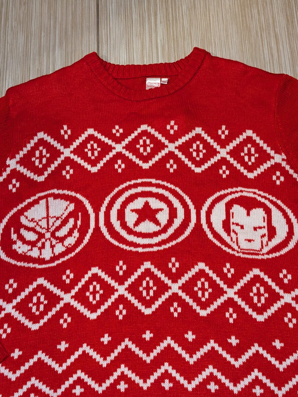 Marvel Superhero Christmas Sweater