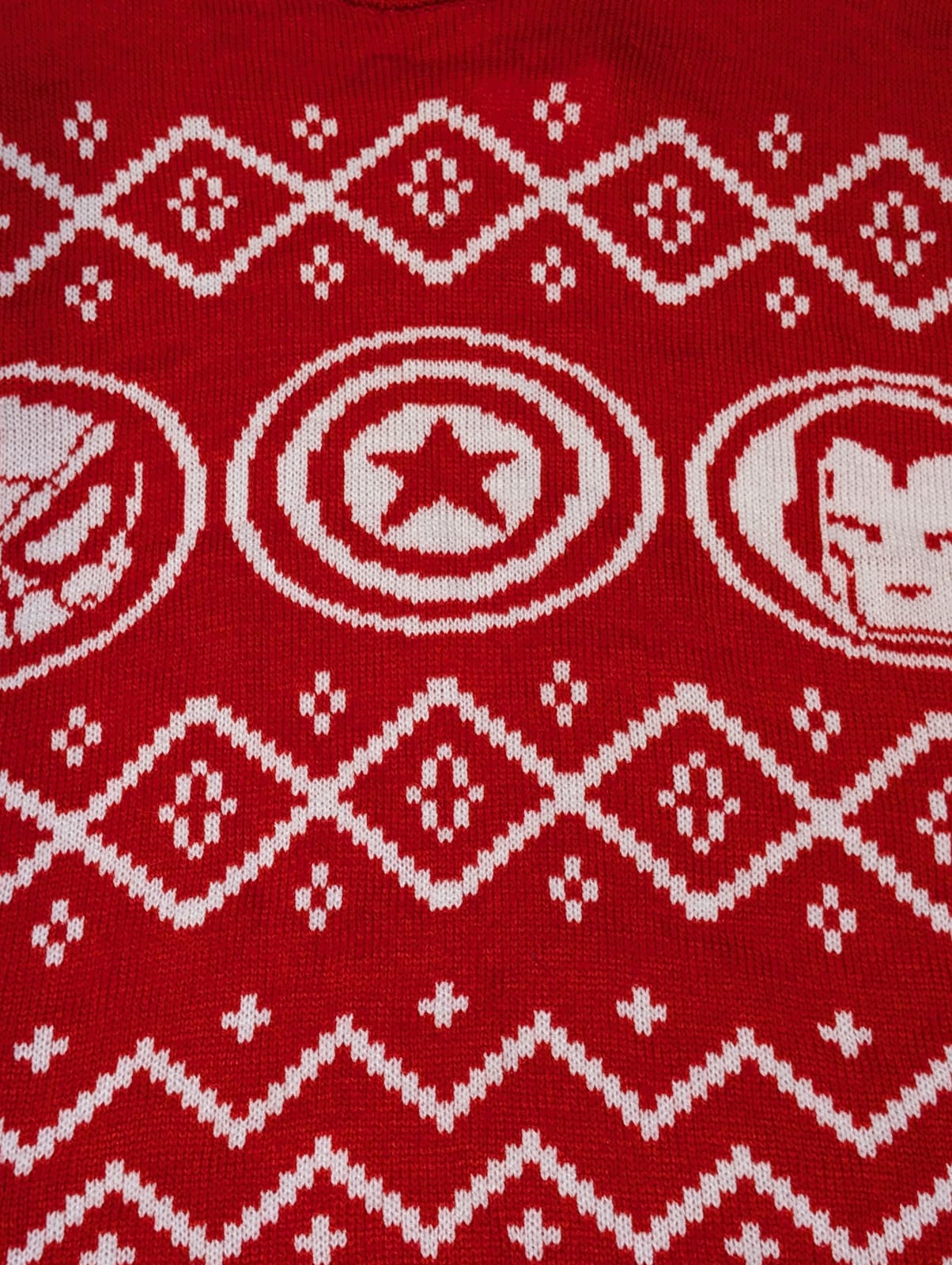 Marvel Superhero Christmas Sweater