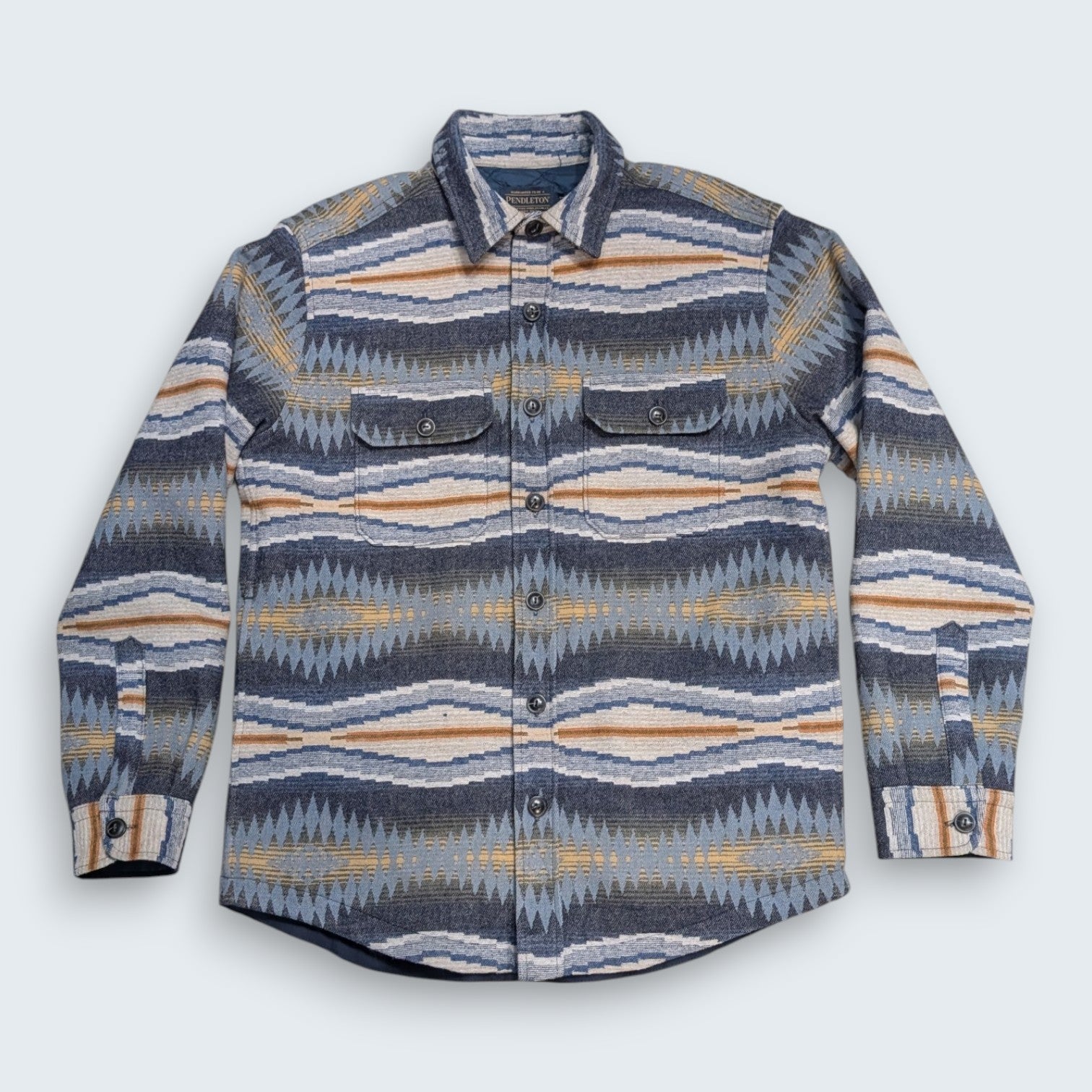 Pendleton High Grade Western Wear Aztec Print Wool Jacket