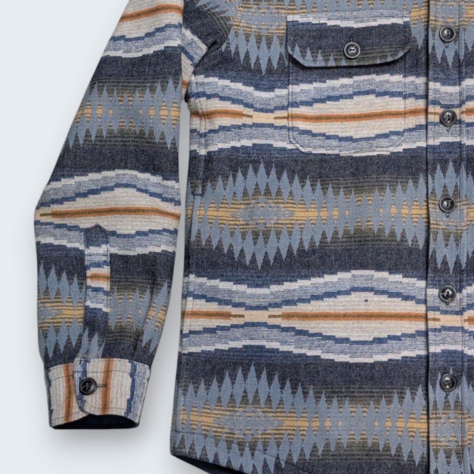 Pendleton High Grade Western Wear Aztec Print Wool Jacket