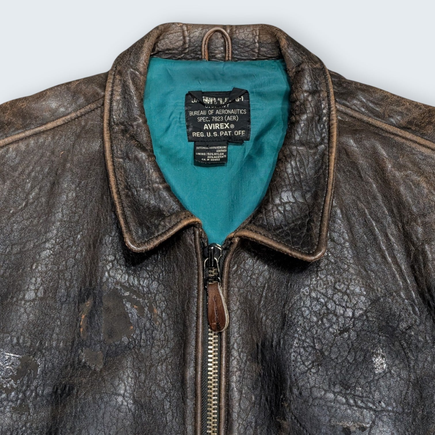 US Airforce Avirex Leather Jacket