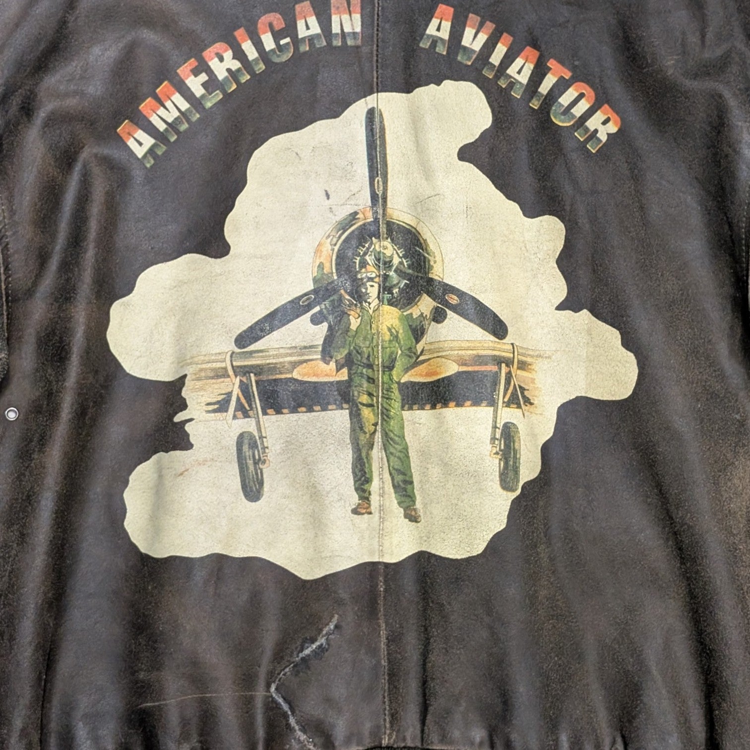 Cooper American Aviator Leather Jacket