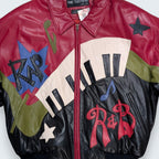 Vintage Pelle Pelle By Marc Buchanan Music Leather Jacket