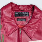 Vintage Pelle Pelle By Marc Buchanan Music Leather Jacket