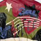 Vintage Pelle Pelle By Marc Buchanan Music Leather Jacket