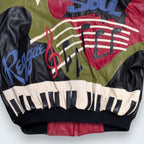 Vintage Pelle Pelle By Marc Buchanan Music Leather Jacket