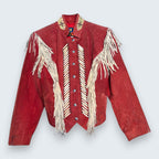 Tony Lama Beaded Suede Jacket