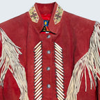 Tony Lama Beaded Suede Jacket