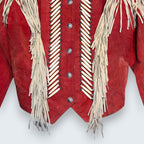 Tony Lama Beaded Suede Jacket