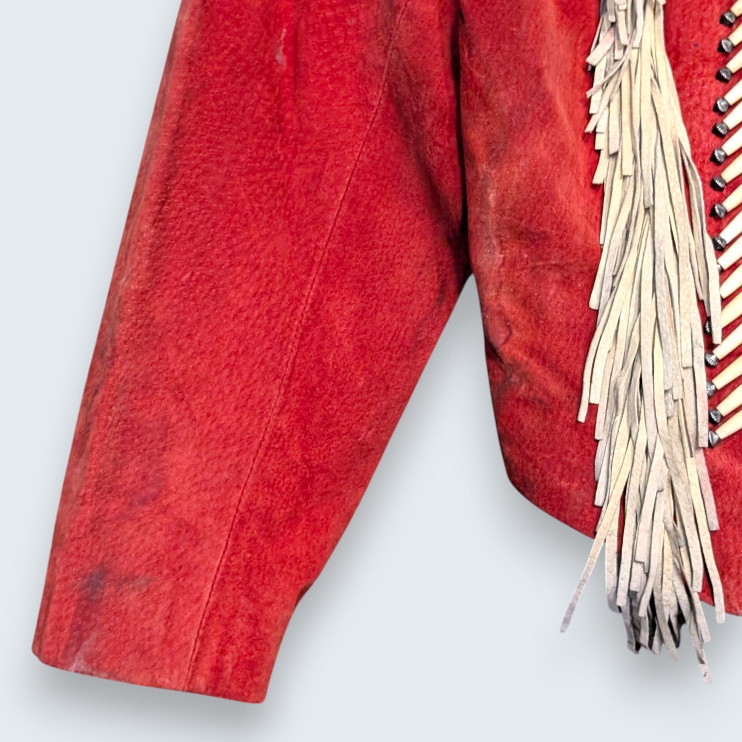 Tony Lama Beaded Suede Jacket