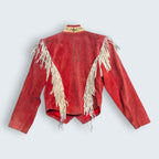 Tony Lama Beaded Suede Jacket