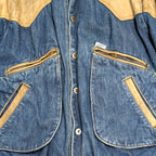 Guess Leather & Denim Jacket