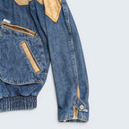 Guess Leather & Denim Jacket