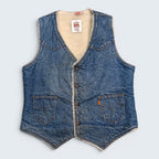 Levi's Sherpa Vest - Orange Tab - Large