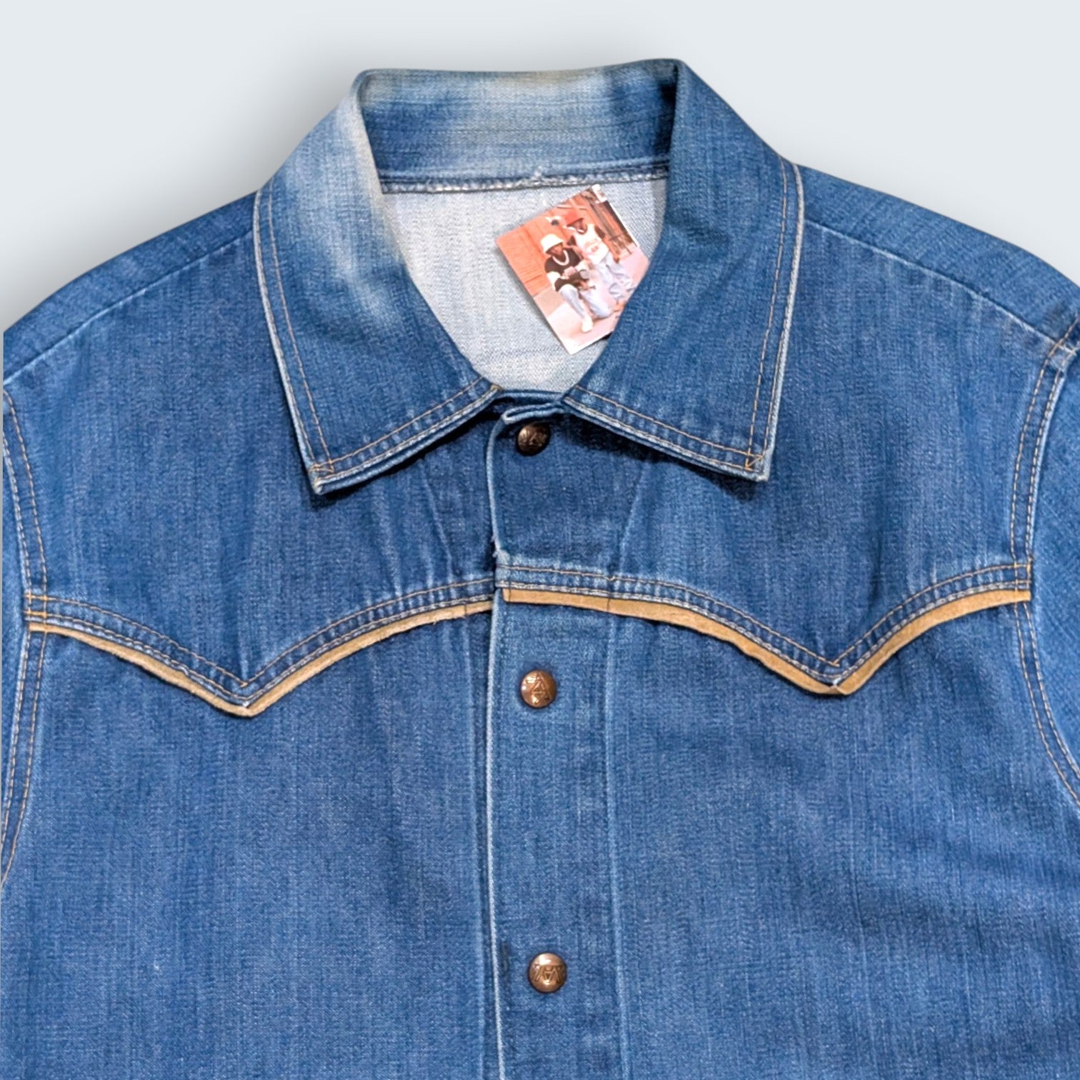 Rising Sun & Co. Vintage Men's Denim Jacket