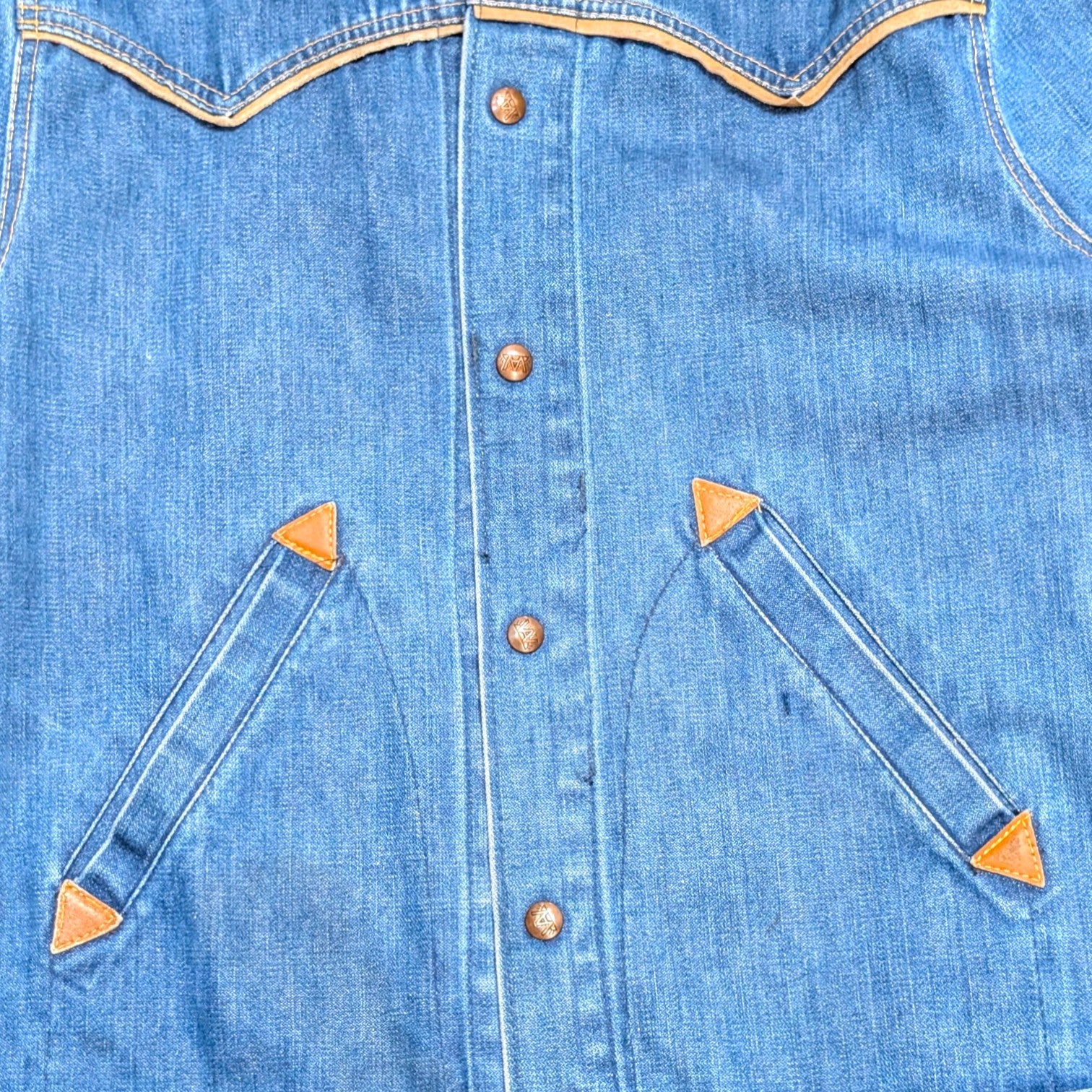 Rising Sun & Co. Vintage Men's Denim Jacket