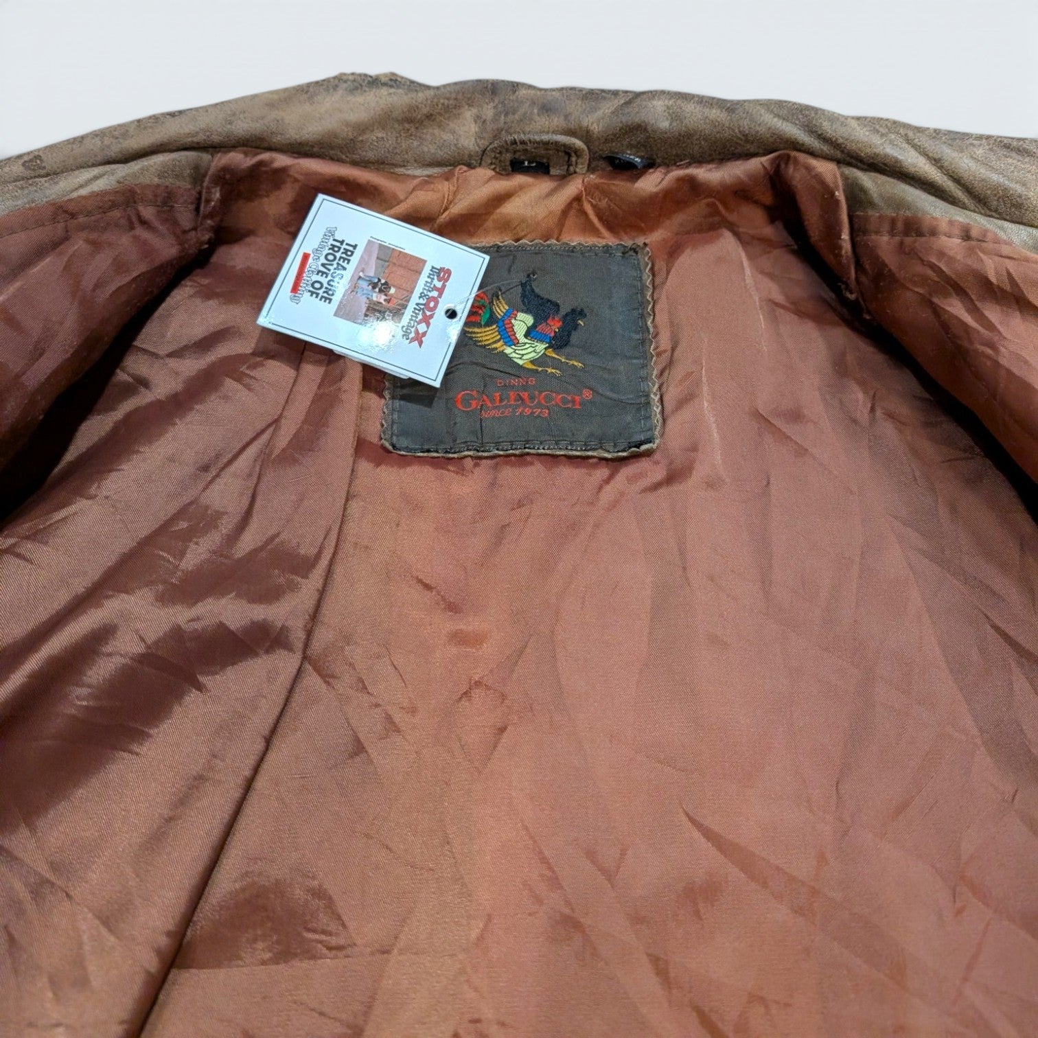 Gallucci - Leather Jacket - L