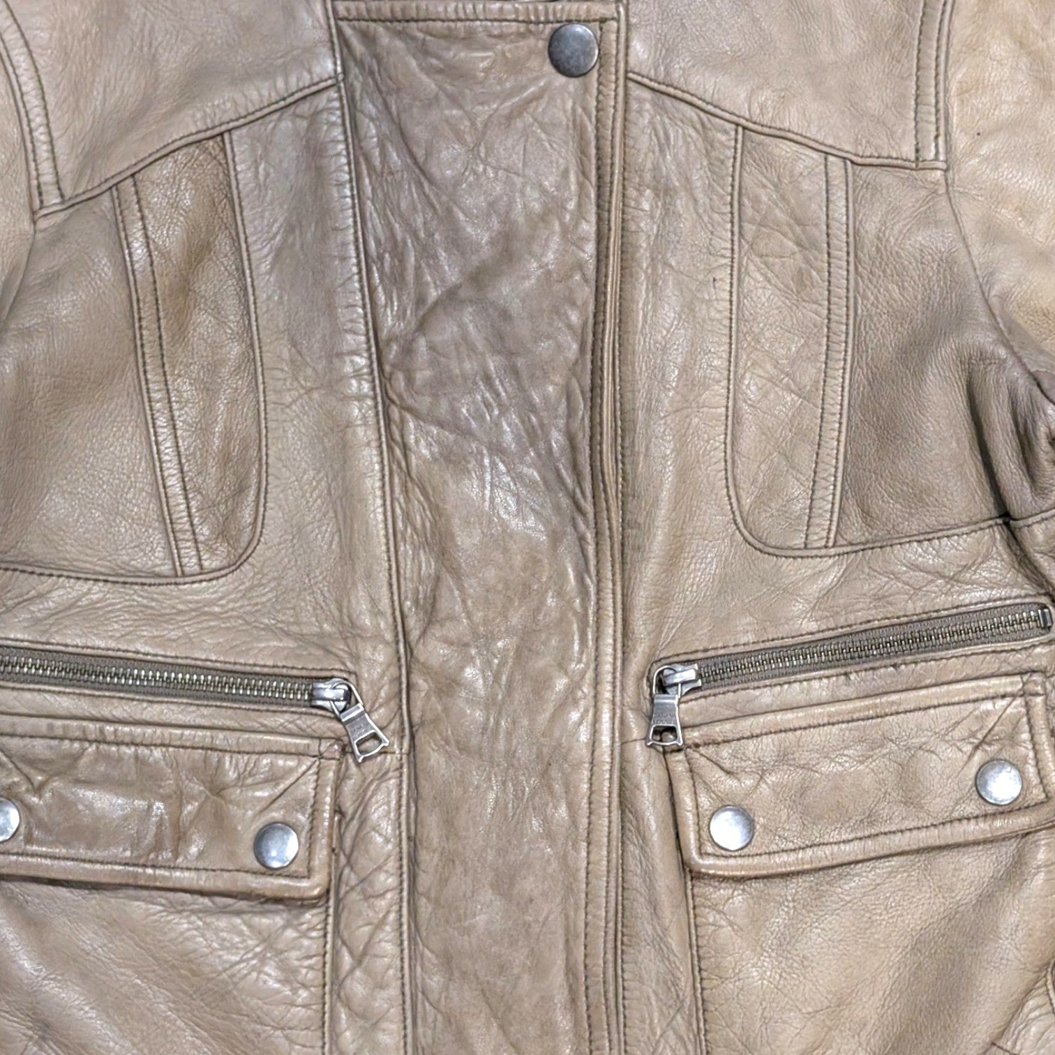 Banana Republic-Leather Jacket-S