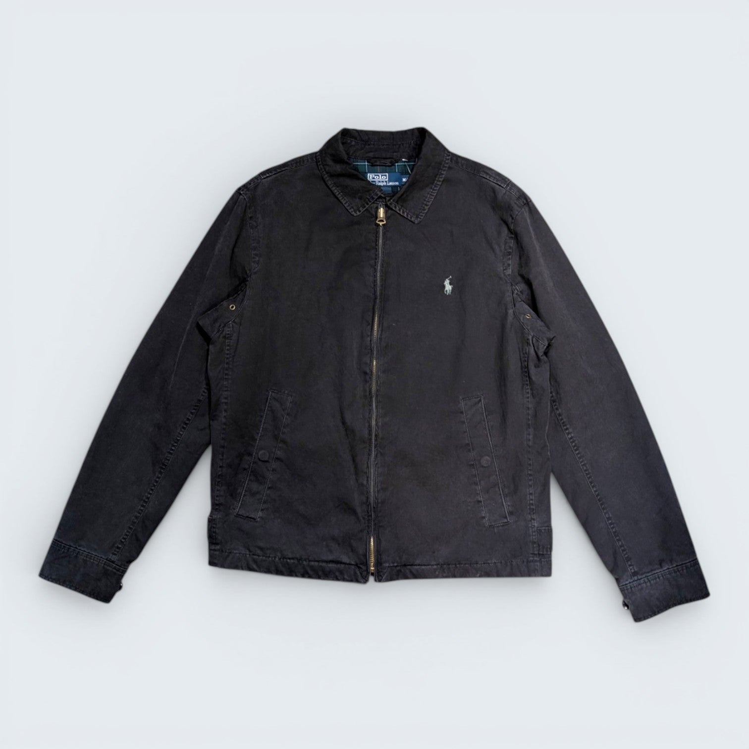 Polo RL - Black Harrington Jacket - M