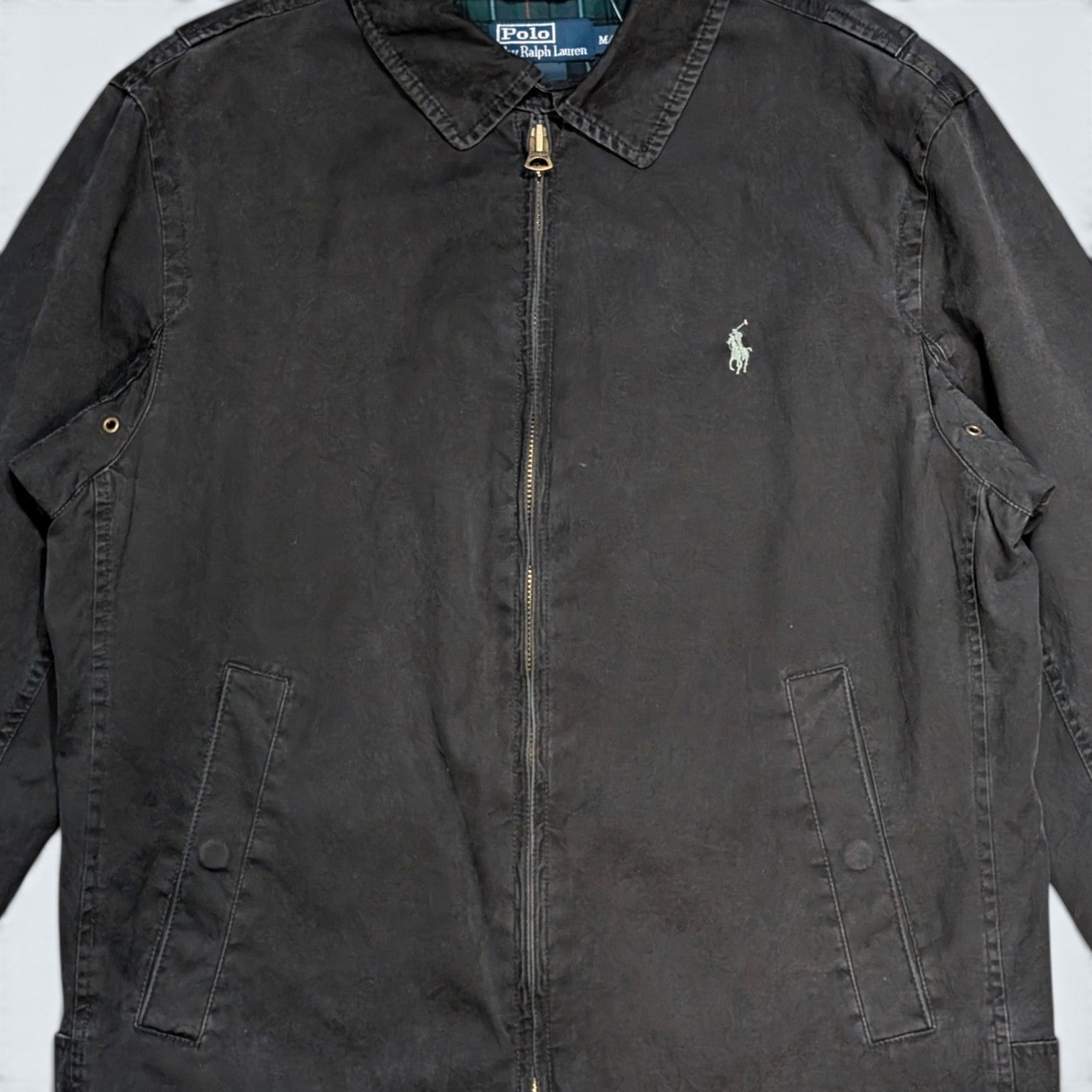 Polo RL - Black Harrington Jacket - M