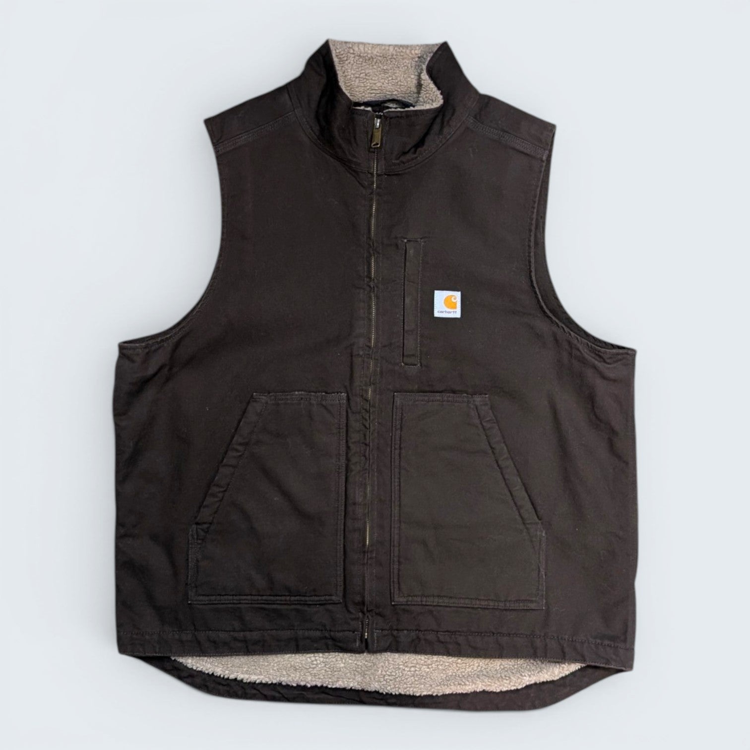 Carhartt Sherpa Lined Duck Vest L