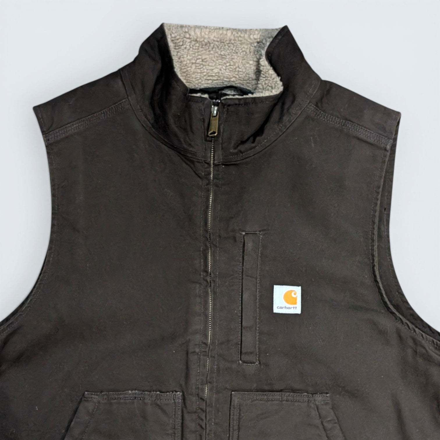 Carhartt Sherpa Lined Duck Vest L