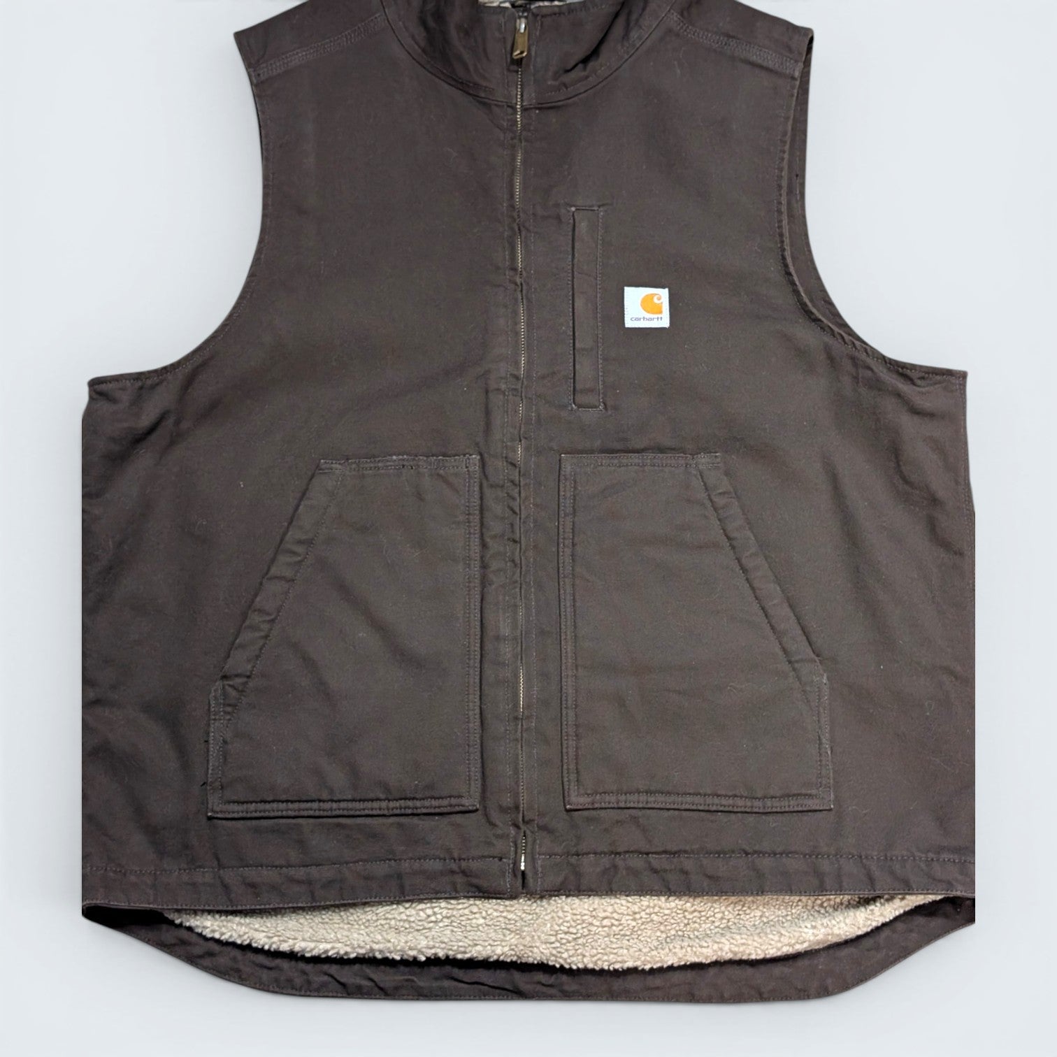 Carhartt Sherpa Lined Duck Vest L