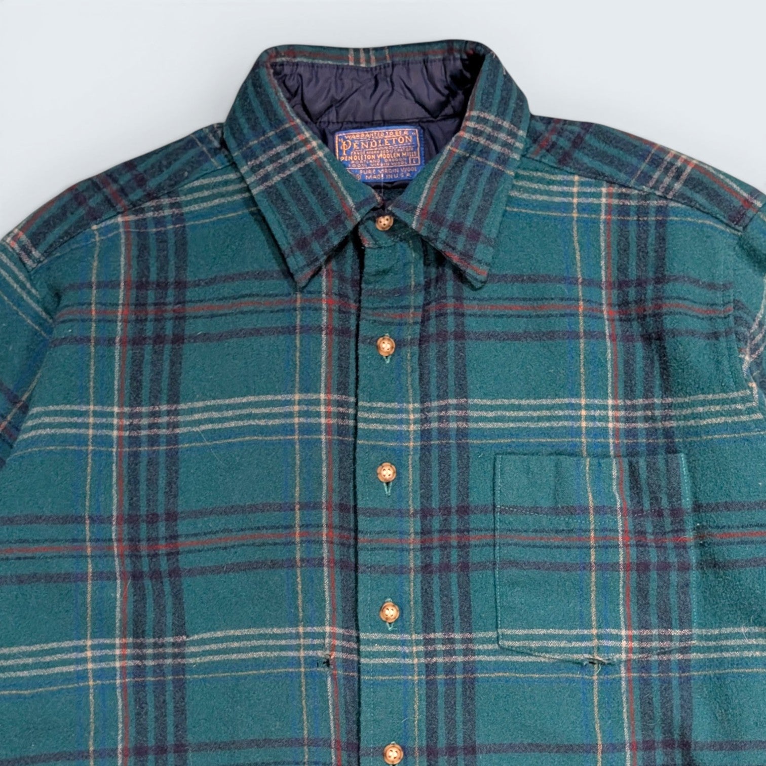 Pendleton - Wool Flannel - L