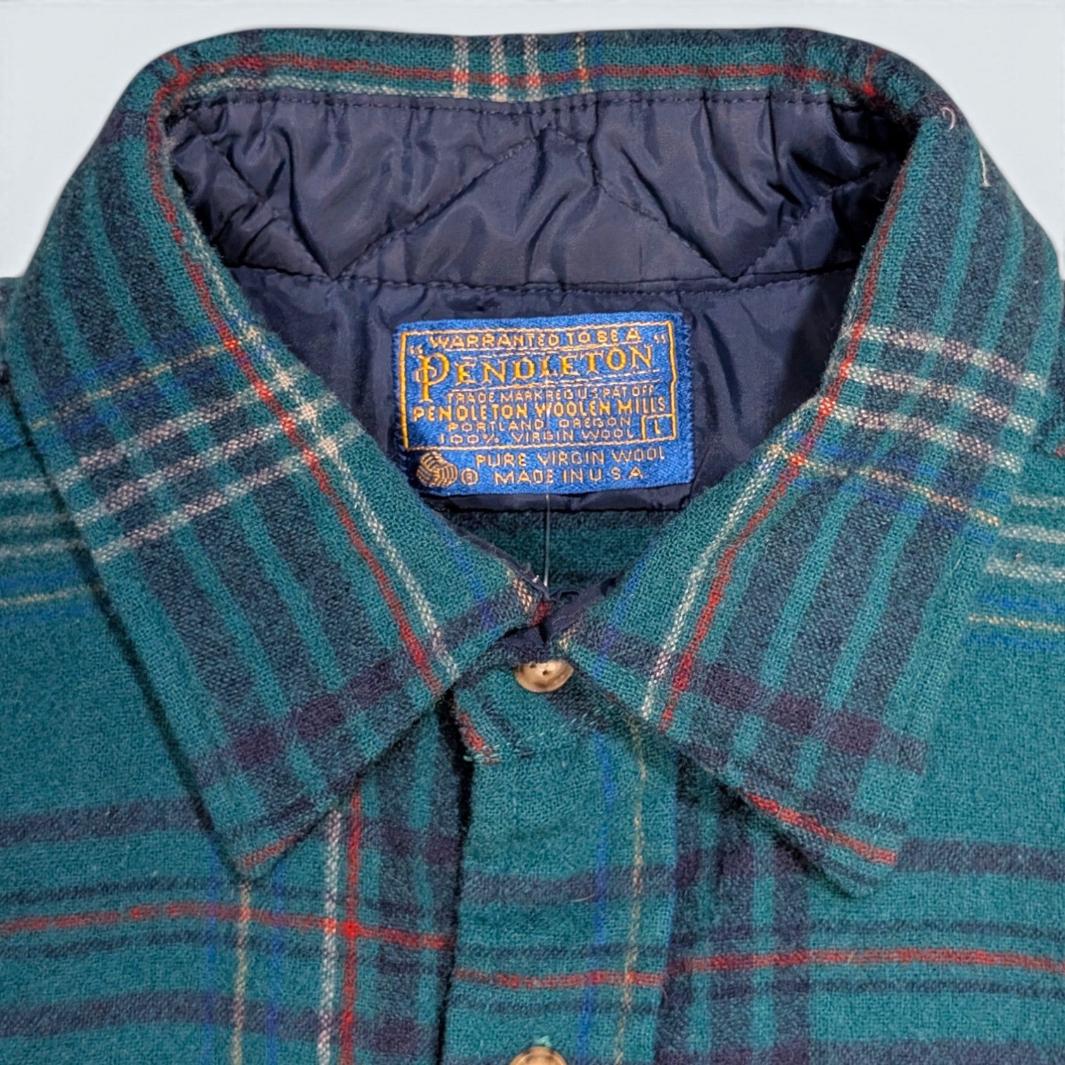 Pendleton - Wool Flannel - L