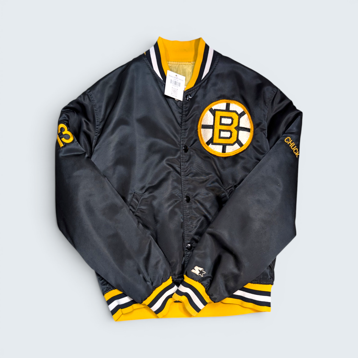 Boston Bruins Varsity Jacket - M