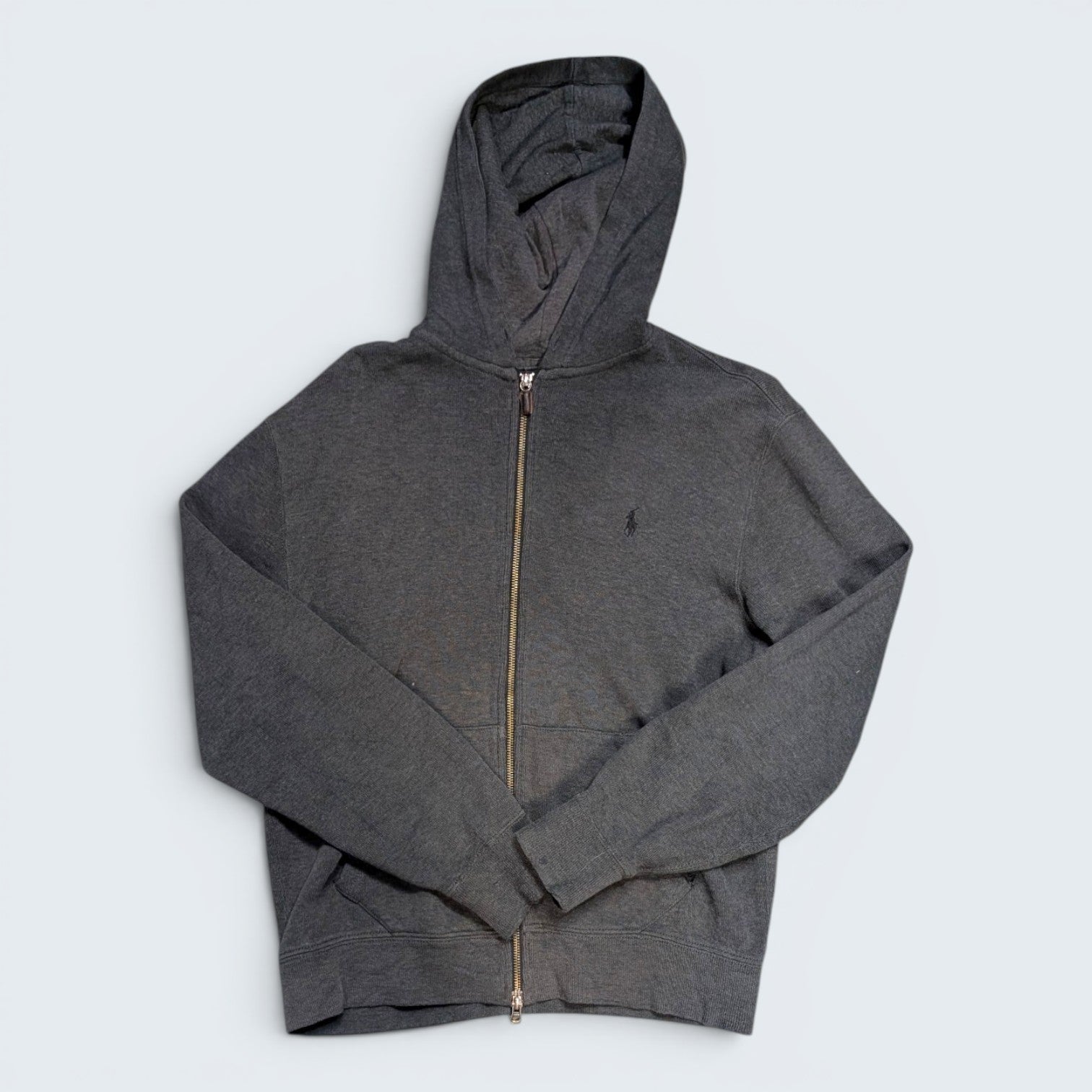 Polo by Ralph Lauren Ribbed Zip Up  - M