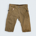 G-Star Raw Tan Cotton Cargo Shorts — Size 34