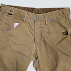 G-Star Raw Tan Cotton Cargo Shorts — Size 34