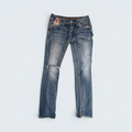 Rock Revival Distressed Slim Jeans — Size 27