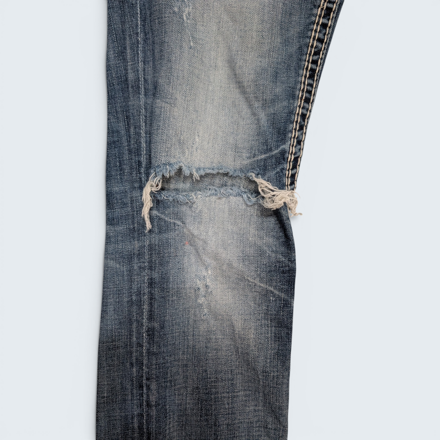 Rock Revival Distressed Slim Jeans — Size 27
