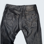 G-Star - Black Coated Denim Jeans - 31 x 32