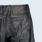 G-Star - Black Coated Denim Jeans - 31 x 32