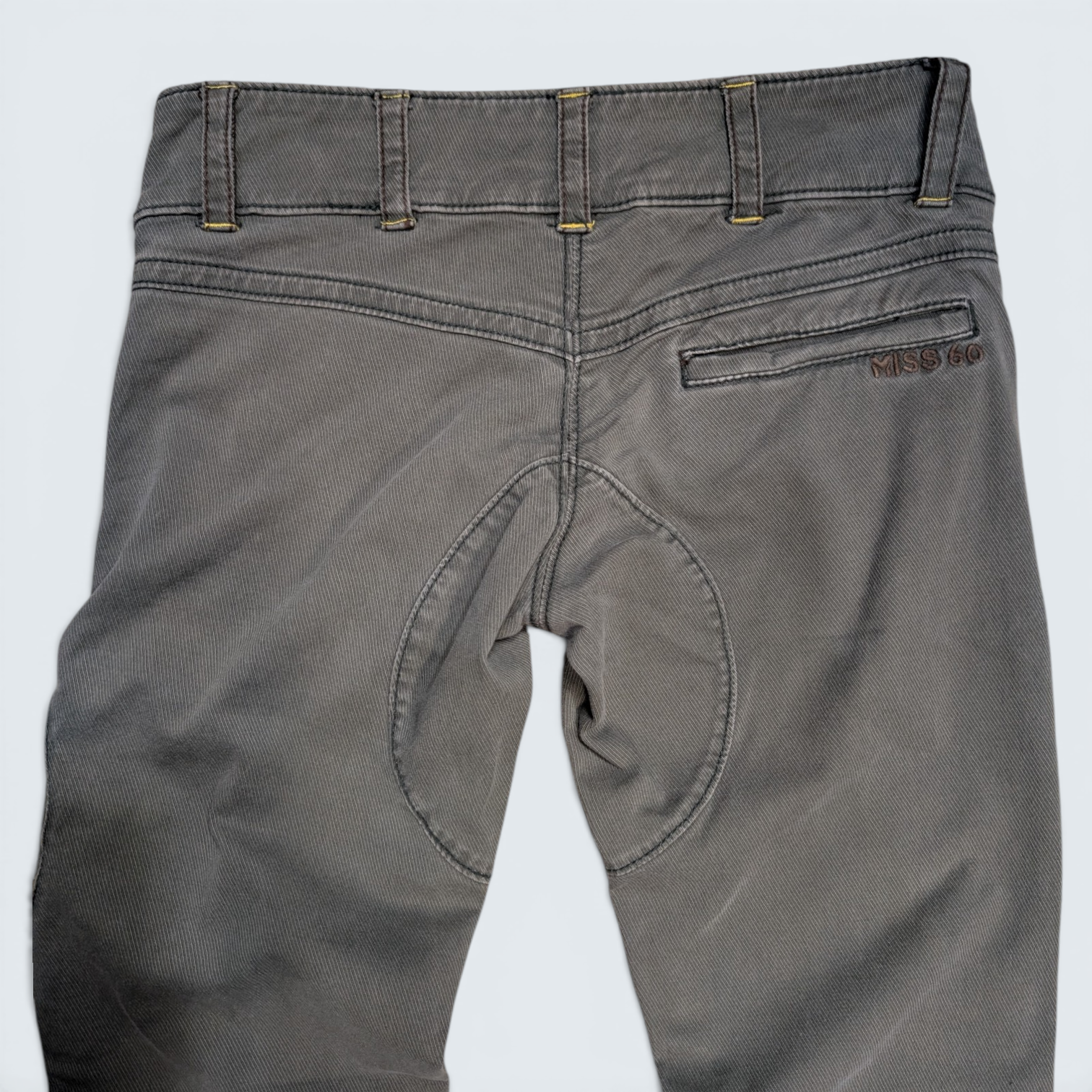 Miss Sixty - Grey Cotton Cargo Flare Pants - 25
