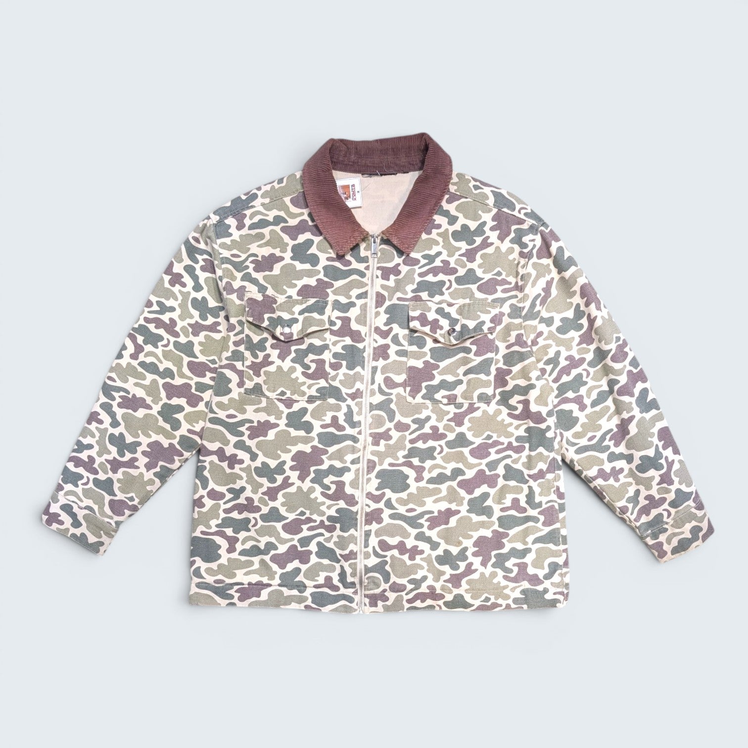 Camo Print Chore Jacket - XL