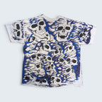 Skull Full Print Graphic Tee - XL