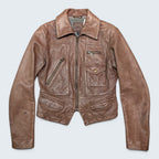 Banana Republic Leather Jacket - XS
