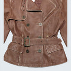 XNTRIK Sports Leather Blazer - S