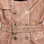 XNTRIK Sports Leather Blazer - S